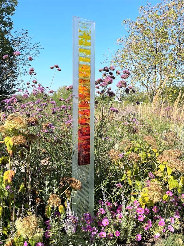 Glasdeko Garten