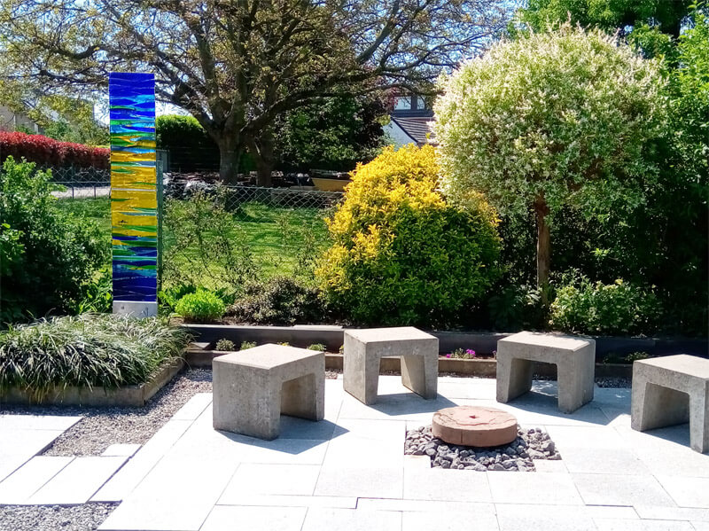 Glaskunst Garten