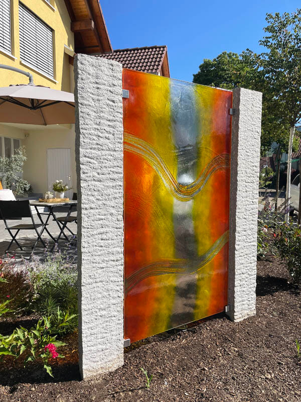 Glasfusing Garten