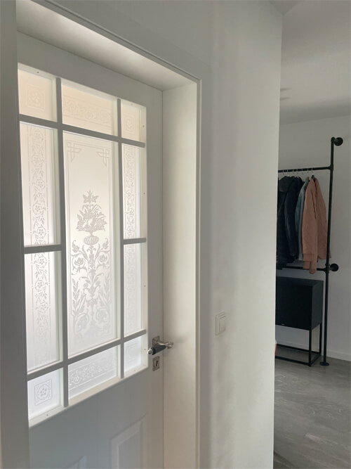 Zimmertür Landhausstil Glas