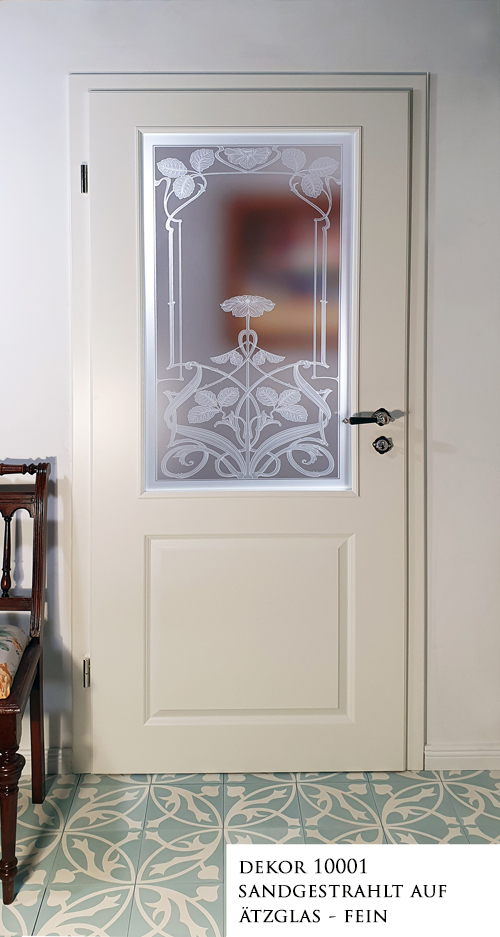 Landhaustür mit Glas