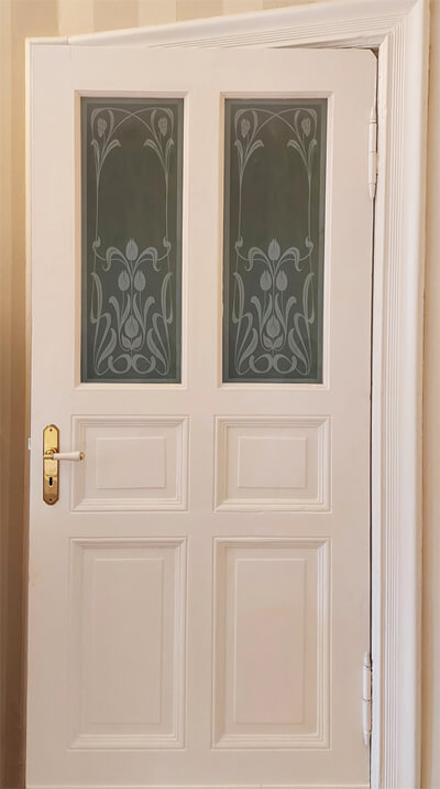 Zimmertüren mit Glas