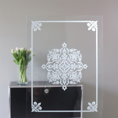 Glasdekor antik