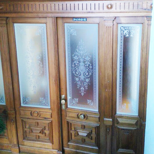 alte Glasscheiben für türen