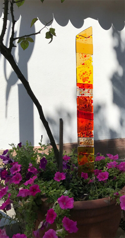 moderne Gartendekoration