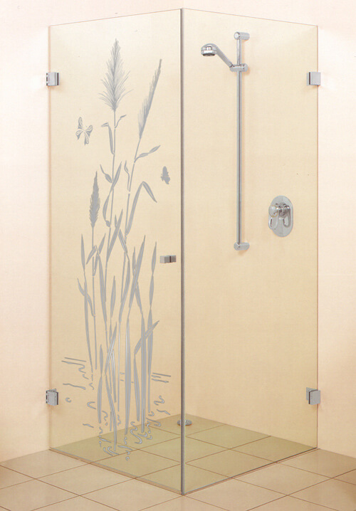 Design-Glasduschen — Beispiel 4
