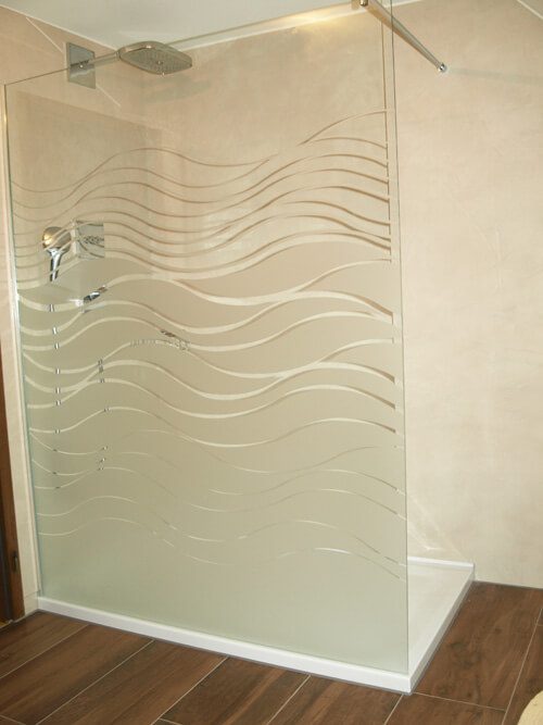 Design-Glasduschen