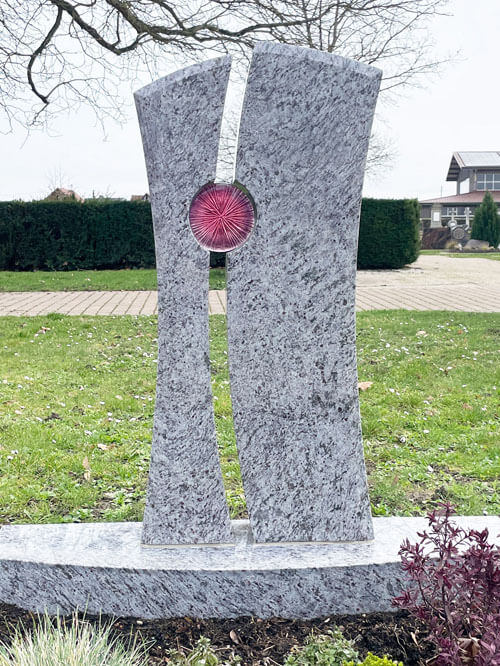 Glas für Grabmale — Beispiel 14