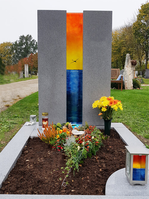 Glas für Grabmale — Beispiel 20