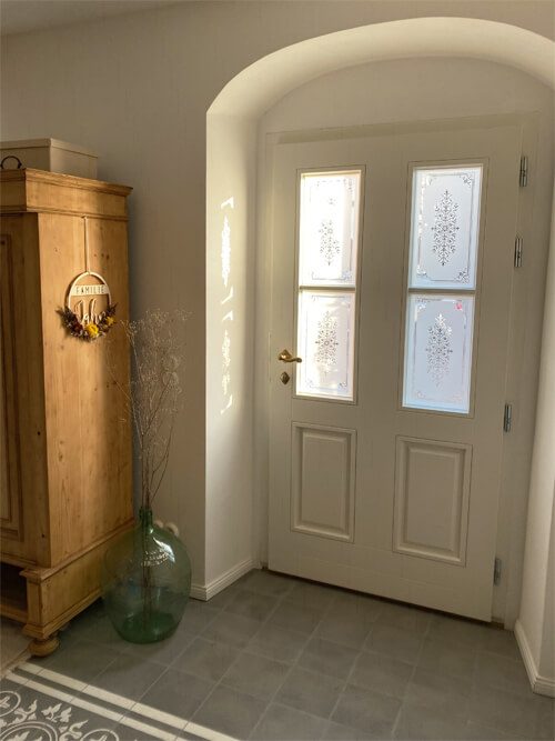 Haustüren mit Glaseinsatz