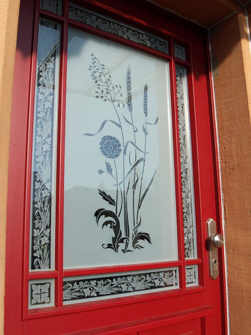Haustüren mit Glaseinsatz — Beispiel 5
